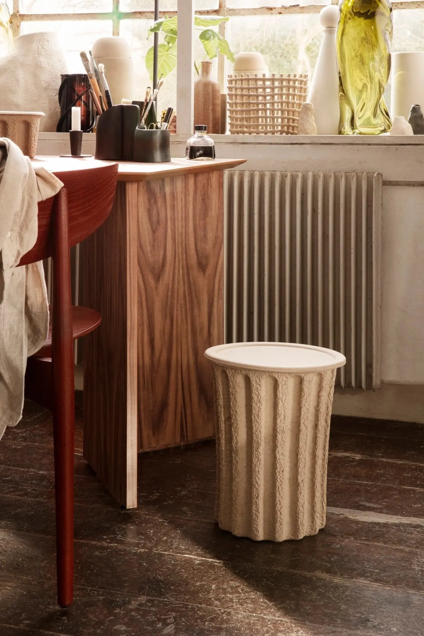 Ferm Living Paper Pulp roskakori - Laatukaluste