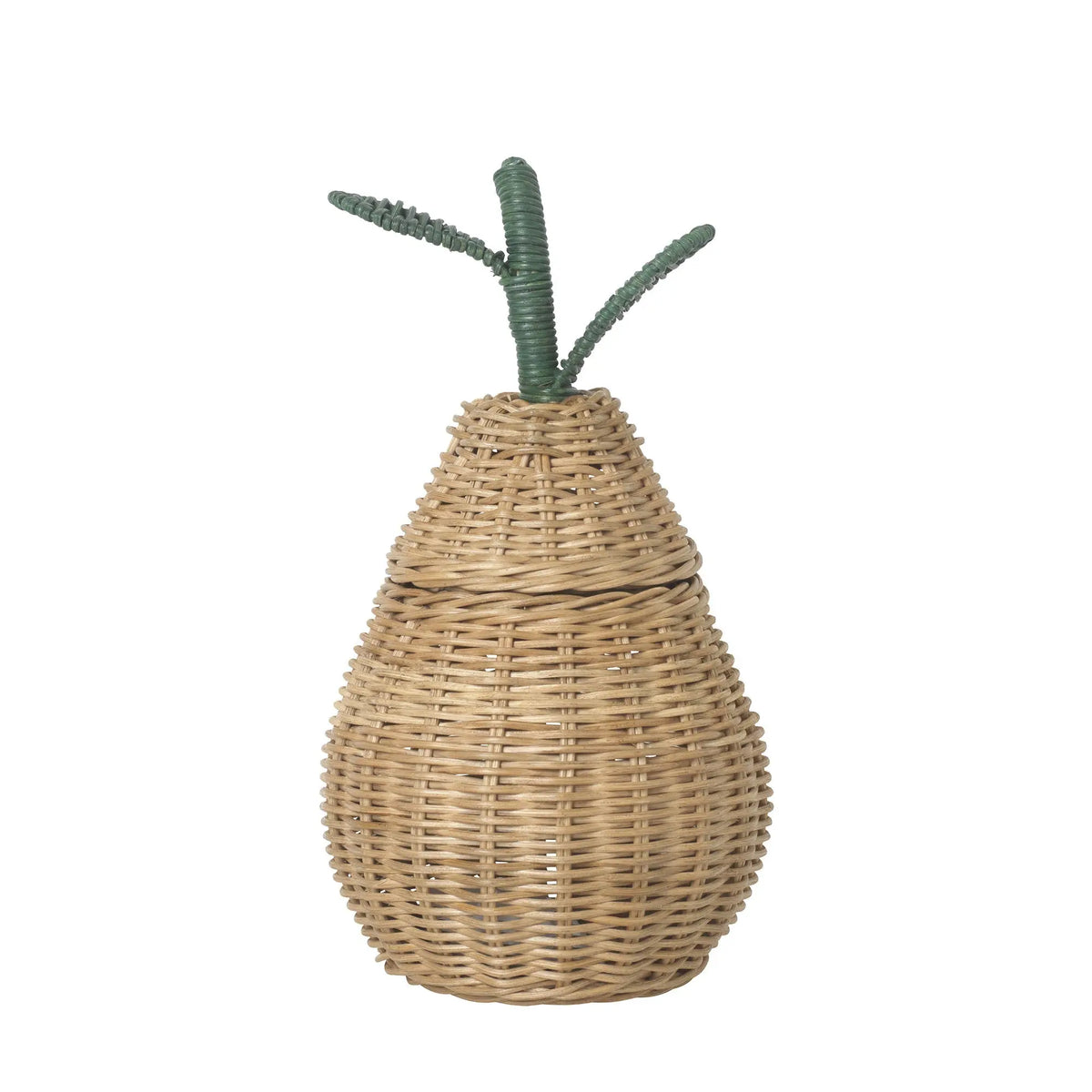 Ferm Living Pear punottu kori pieni - Laatukaluste