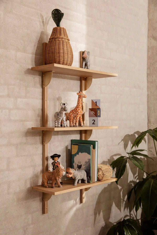 Ferm Living Pear punottu kori pieni Ferm Living