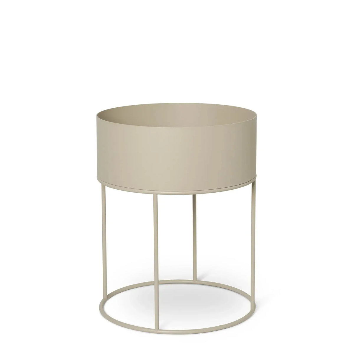 Ferm Living Plant box pyöreä cashmere - Laatukaluste