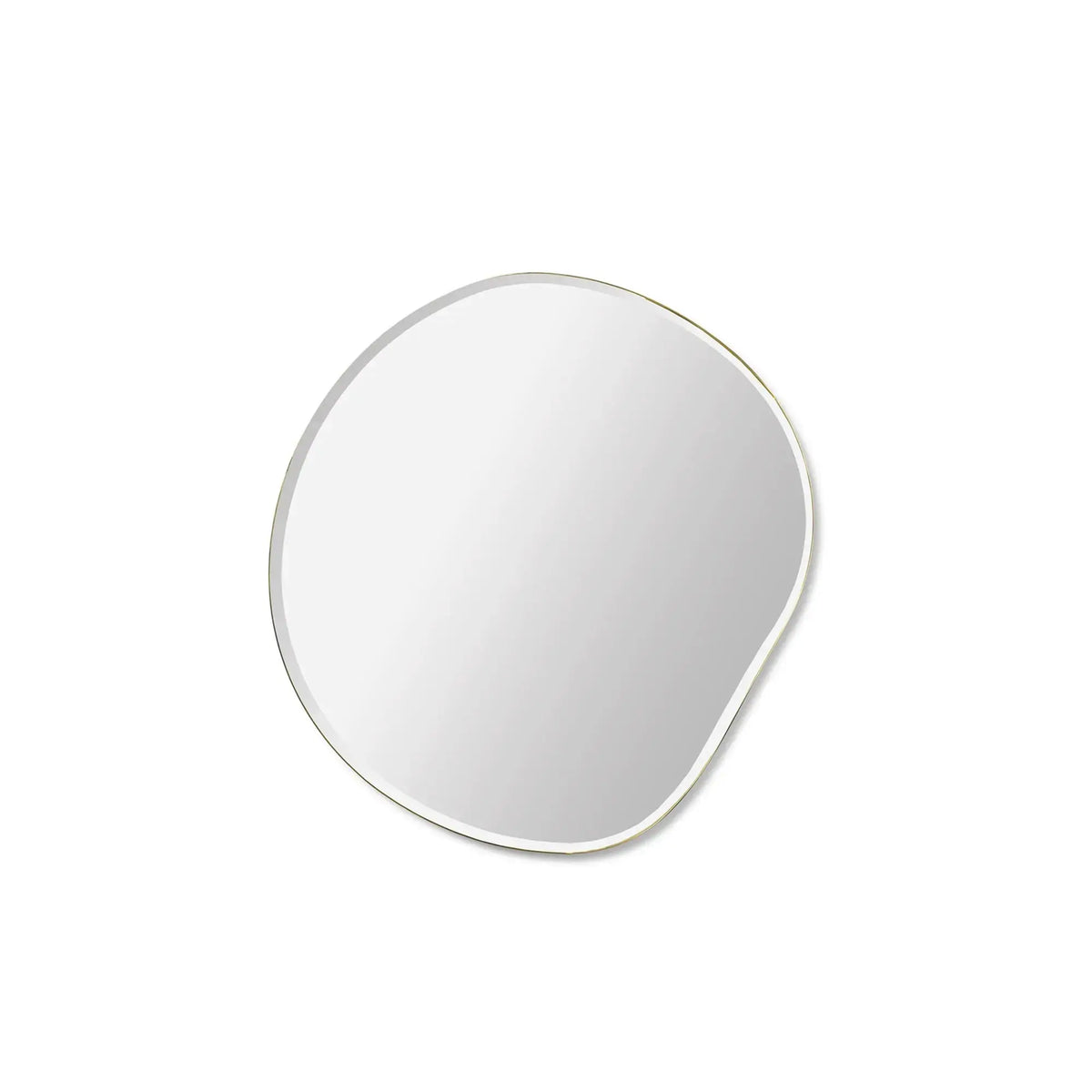 Ferm Living Pond S peili messinki - Laatukaluste