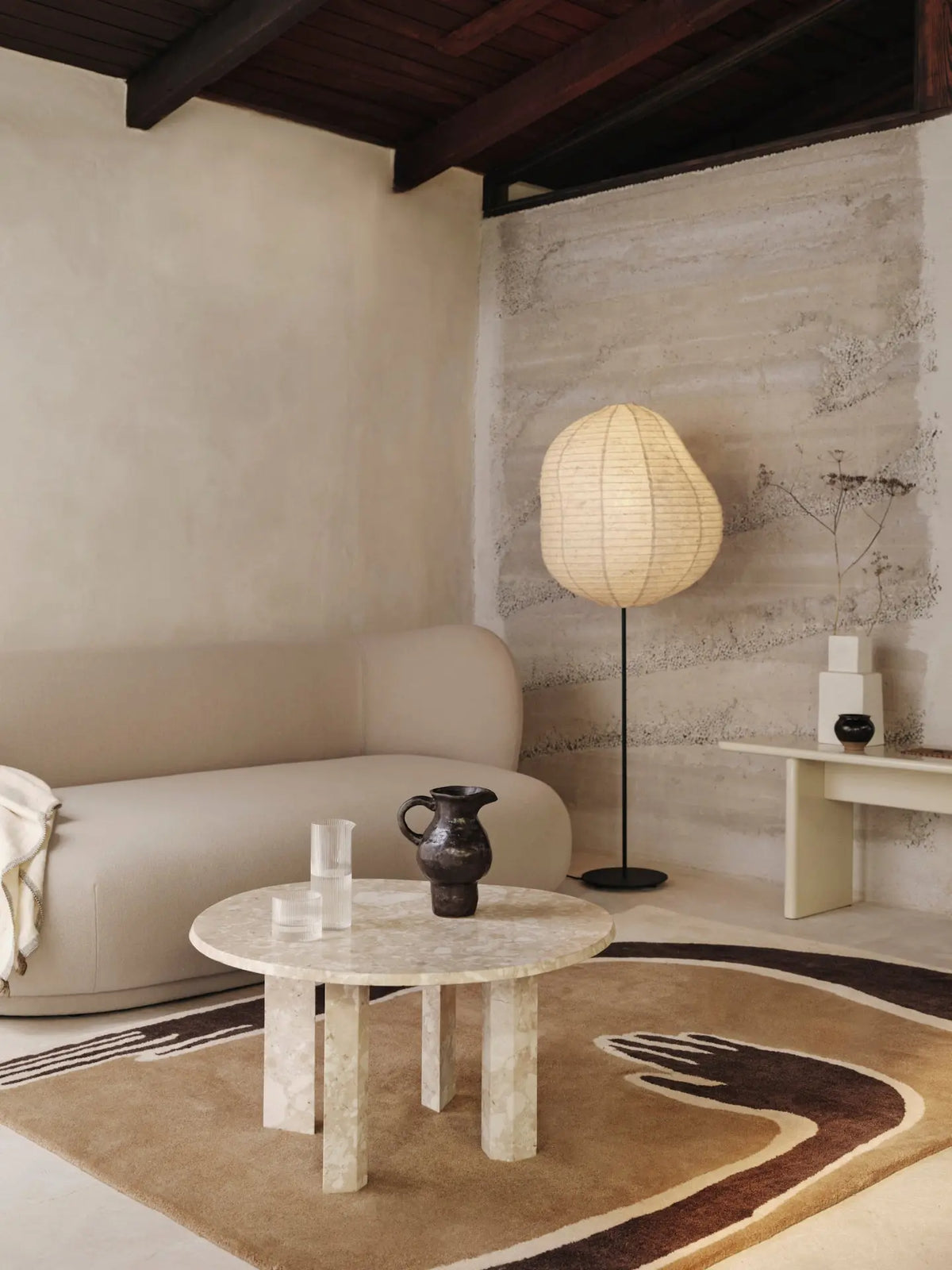 Ferm Living Pose matto ruskea Ferm Living