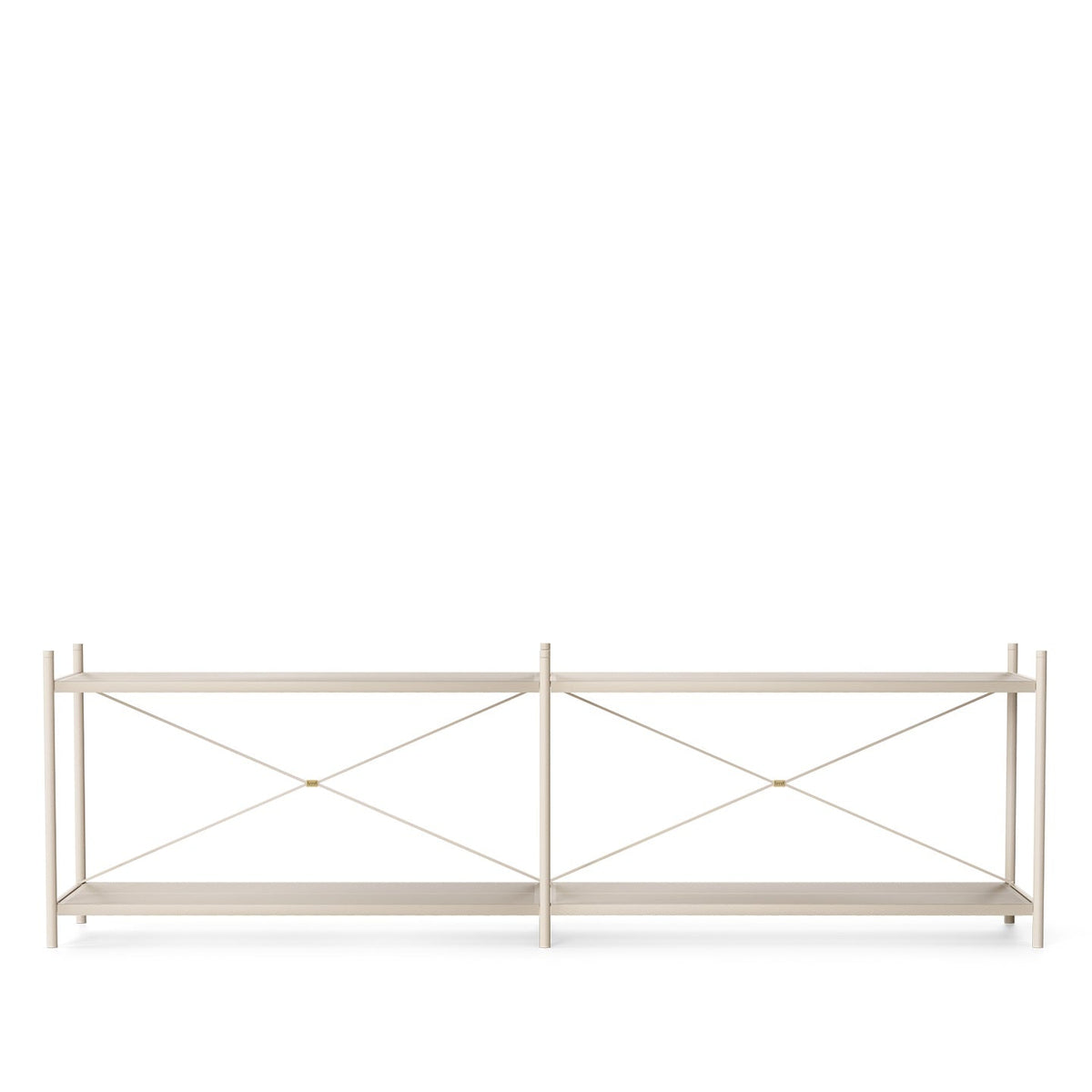 Ferm Living Punctual 2x2-hyllykkö cashmere - Laatukaluste