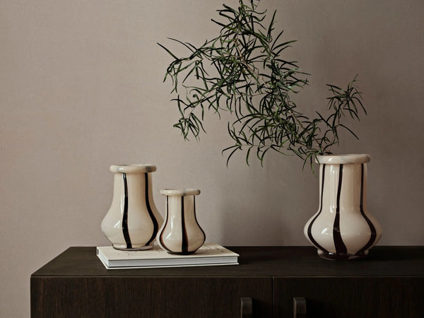 Ferm Living Riban S maljakko beige Ferm Living