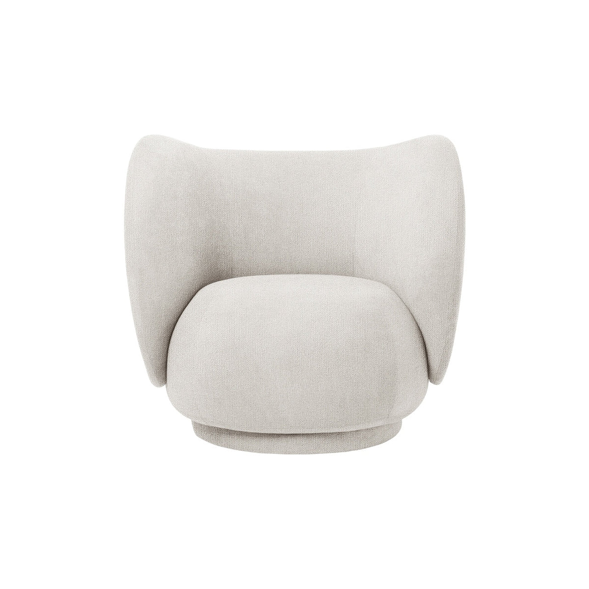 Ferm Living Rico lepotuoli Bouclé off-white - Laatukaluste