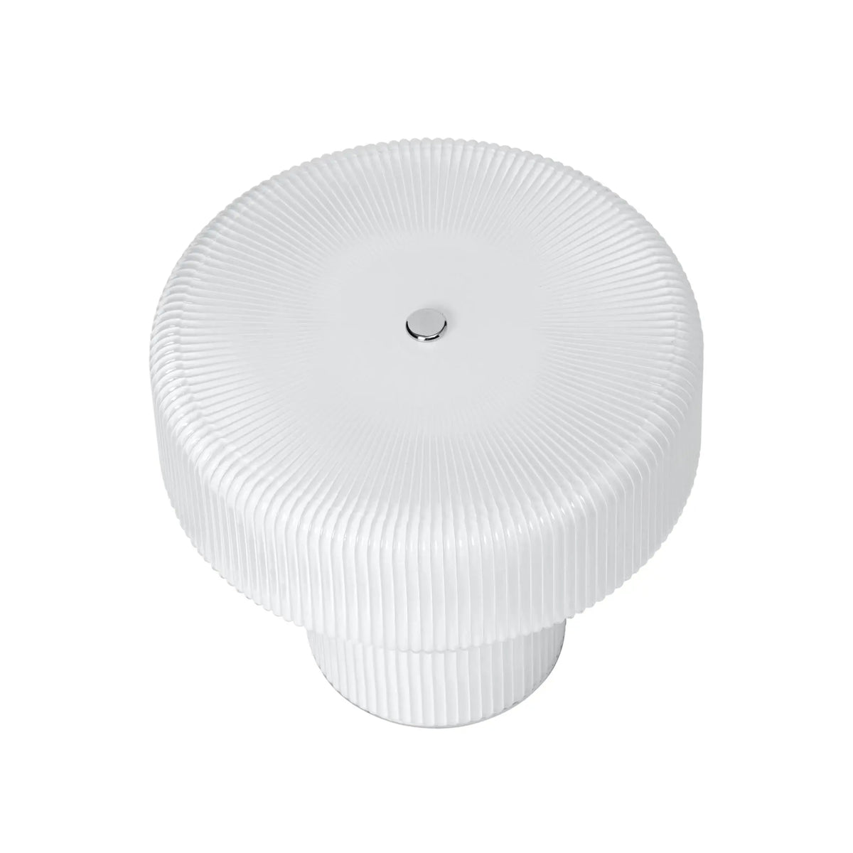 Ferm Living Ripple Portable iso pöytävalaisin valkoinen Ferm Living
