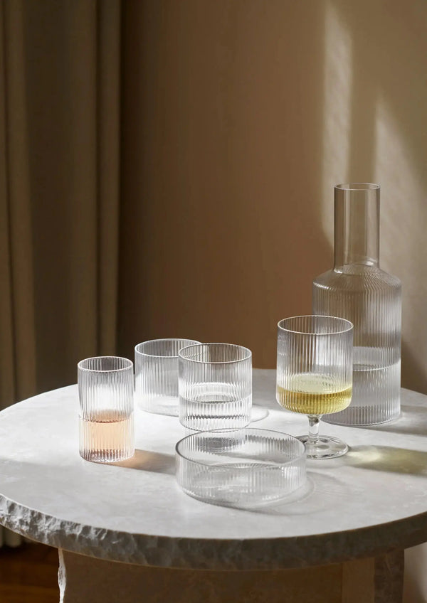 Ferm Living Ripple karahvi kirkas Ferm Living