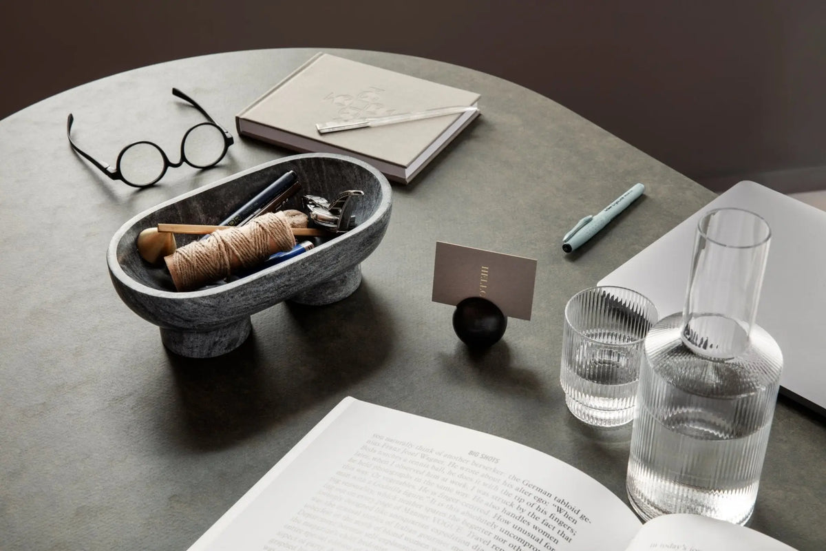 Ferm Living Ripple karahvi kirkas - Laatukaluste