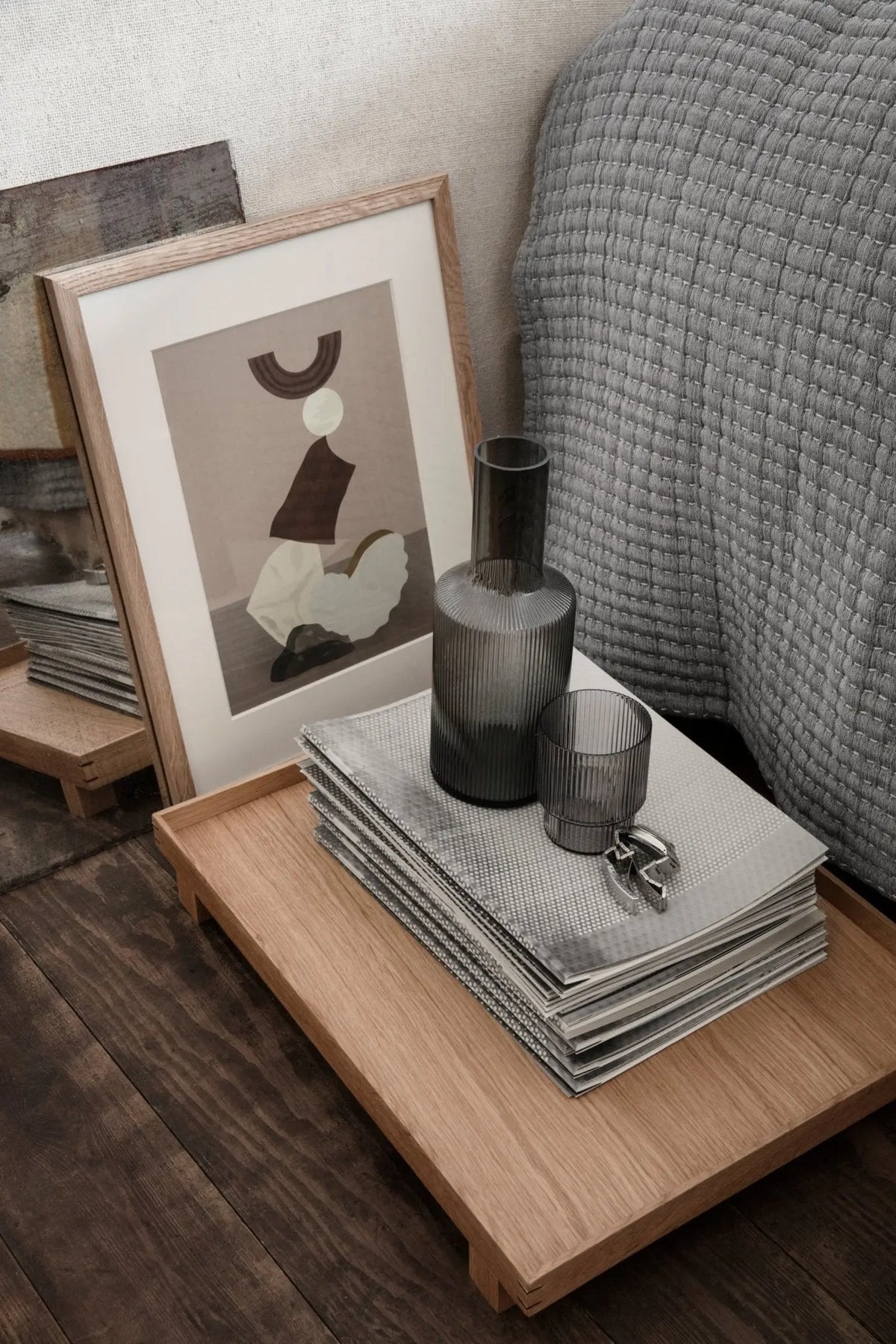 Ferm Living Ripple karahvi savunharmaa - Laatukaluste