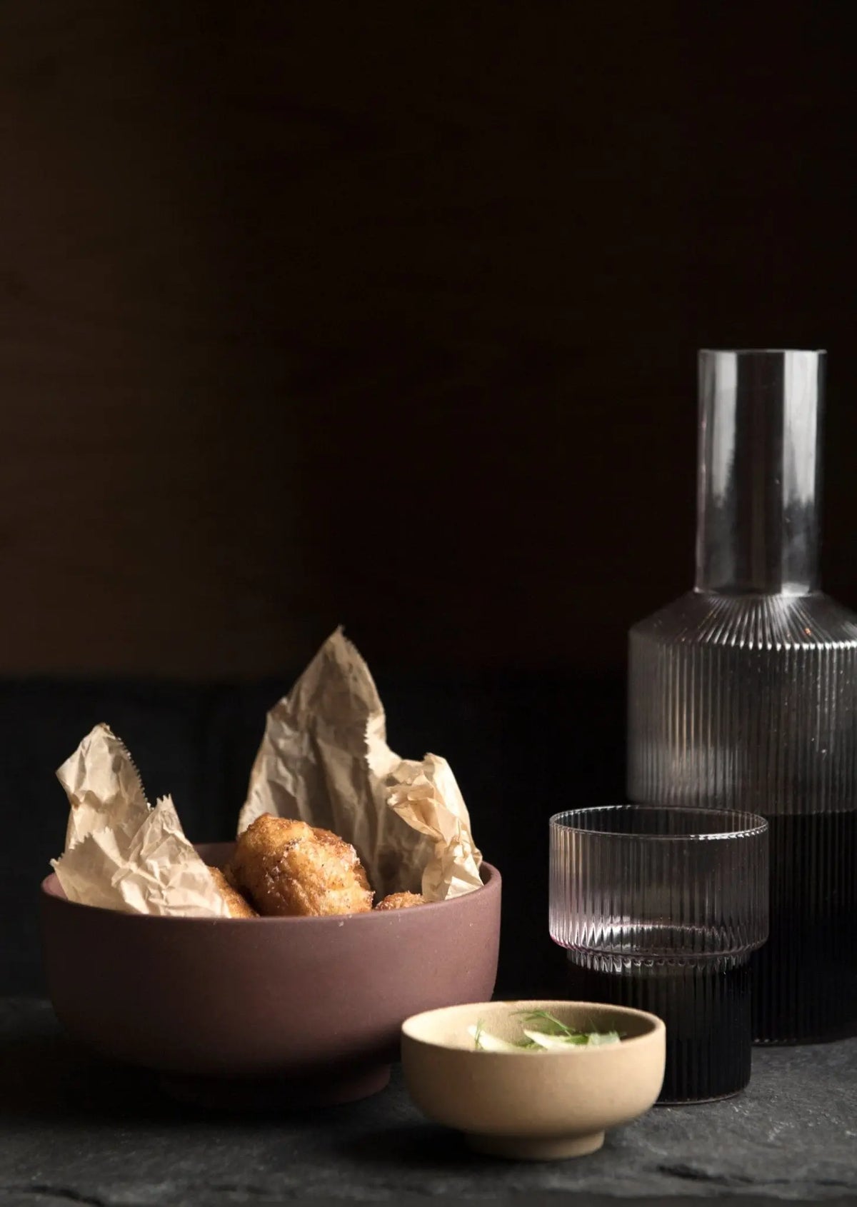 Ferm Living Ripple karahvi savunharmaa - Laatukaluste