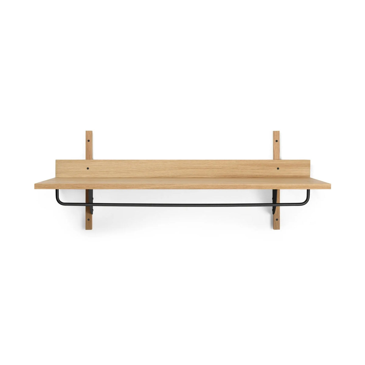 Ferm Living Sector naulakko tammi/musta - Laatukaluste