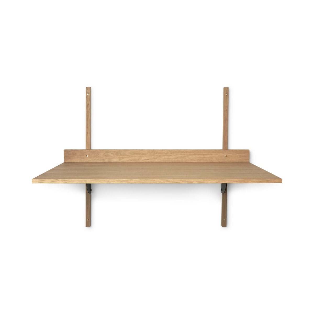 Ferm Living Sector työtaso tammi/musta messinki - Laatukaluste