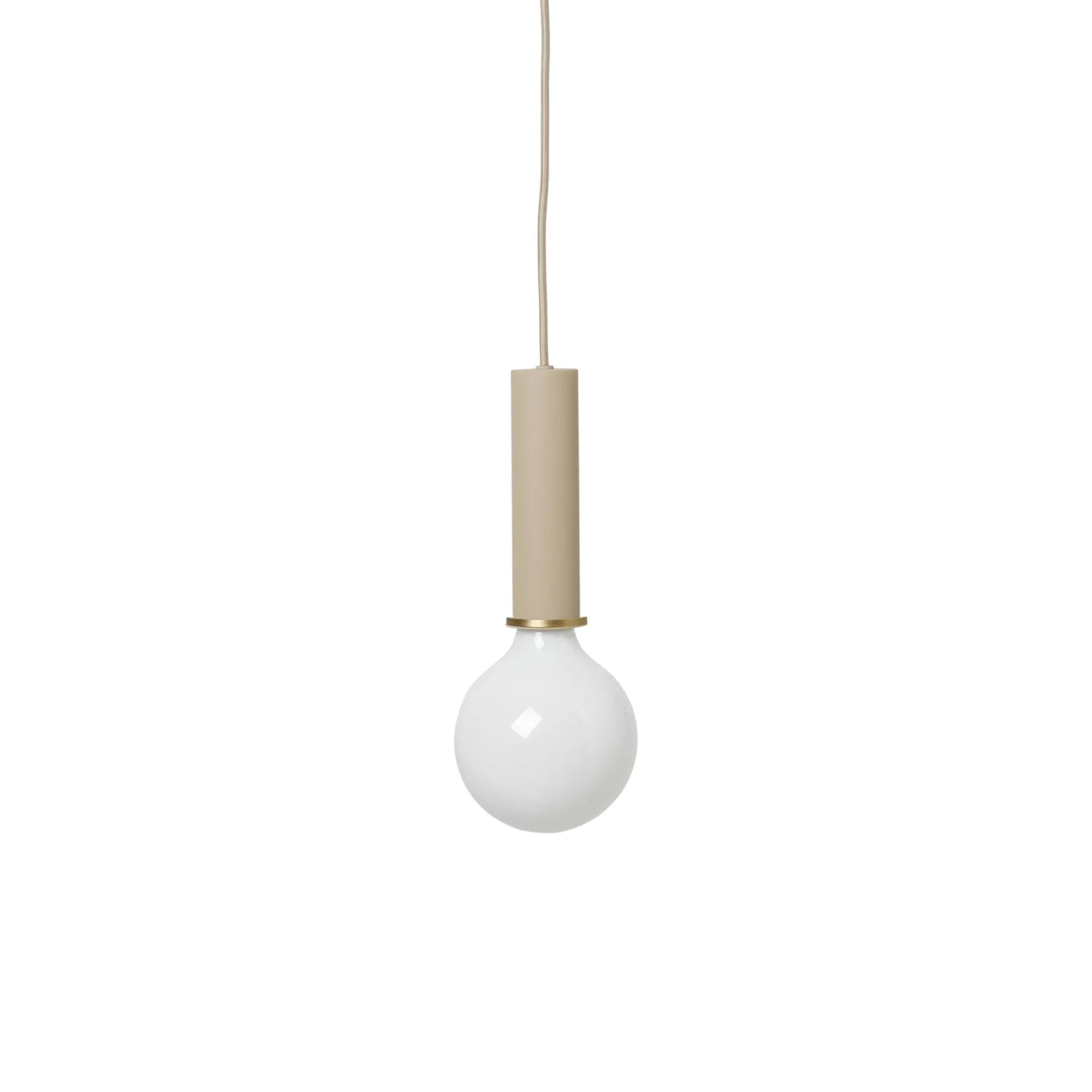 Ferm Living Socket Pendant High cashmere Ferm Living