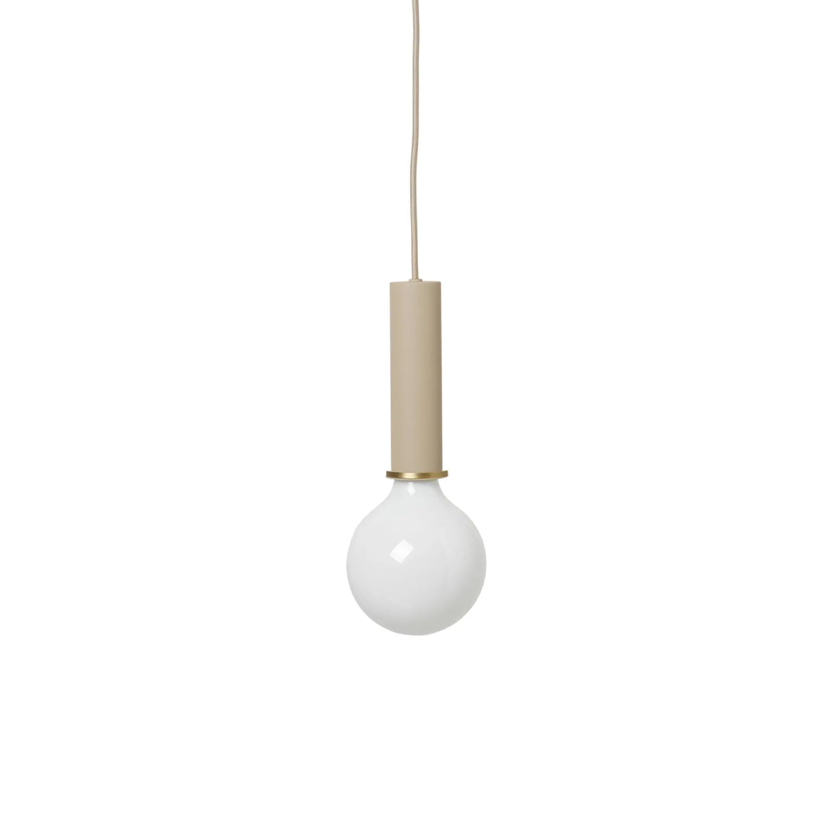 Ferm Living Socket Pendant High cashmere Ferm Living