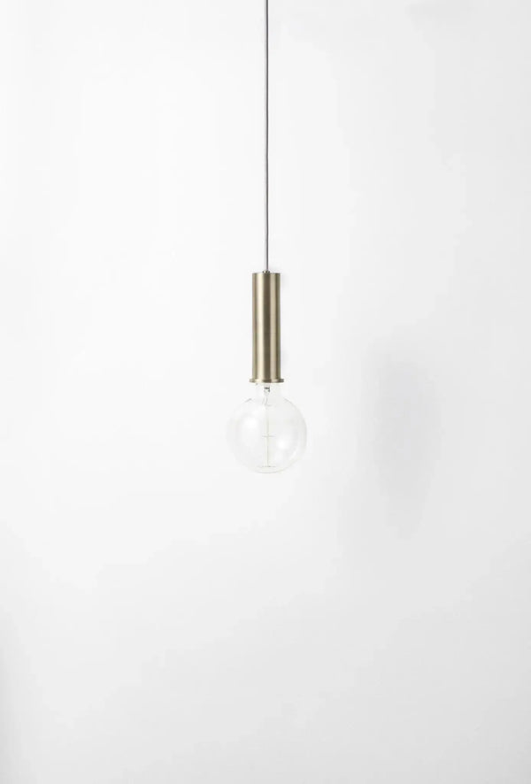Ferm Living Socket Pendant High messinki - Laatukaluste