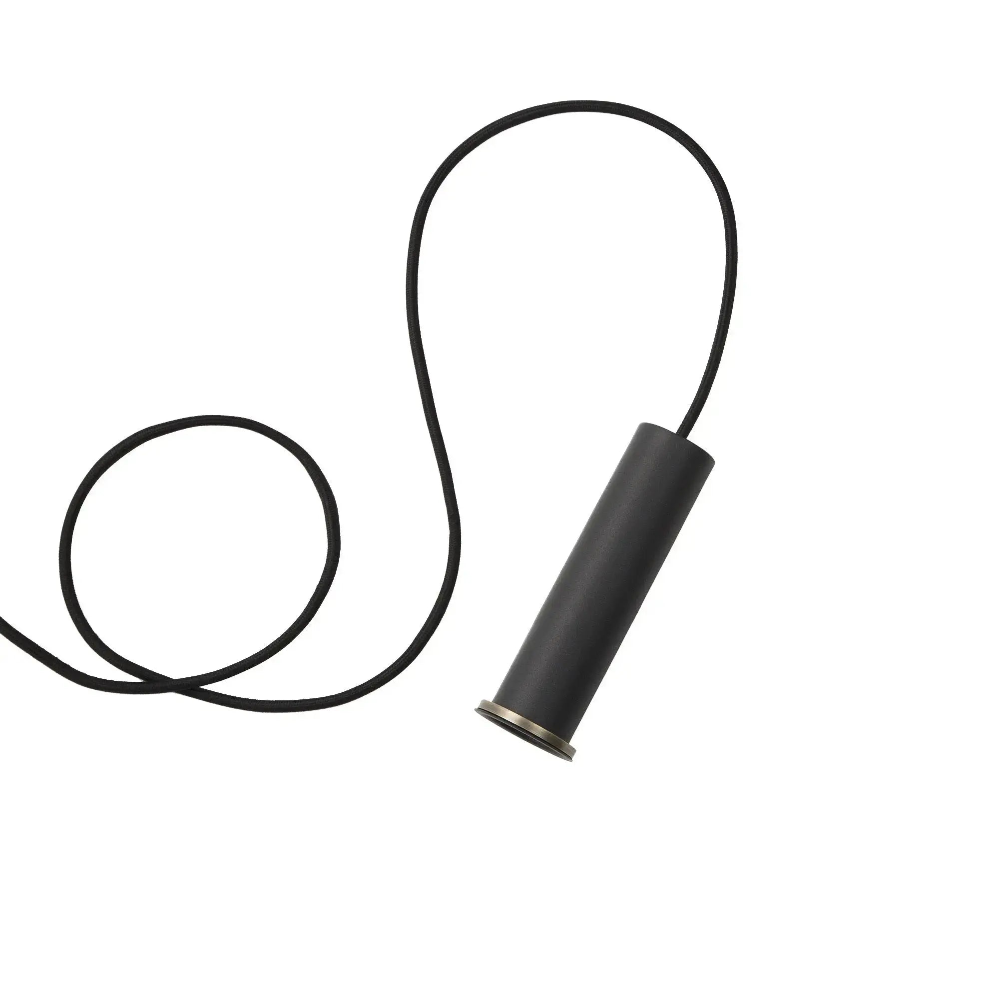 Ferm Living Socket Pendant High musta - Laatukaluste
