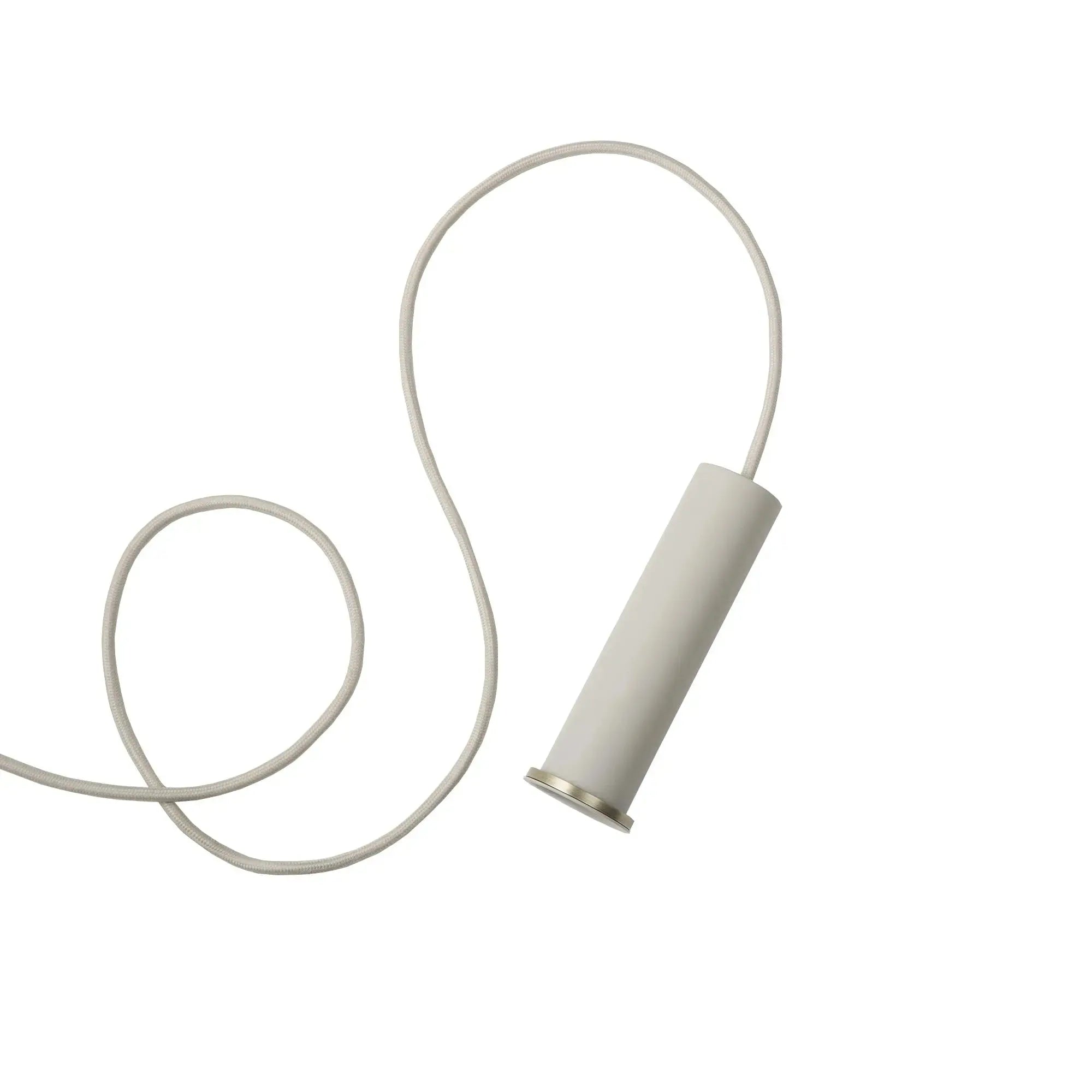 Ferm Living Socket Pendant High vaaleanharmaa - Laatukaluste