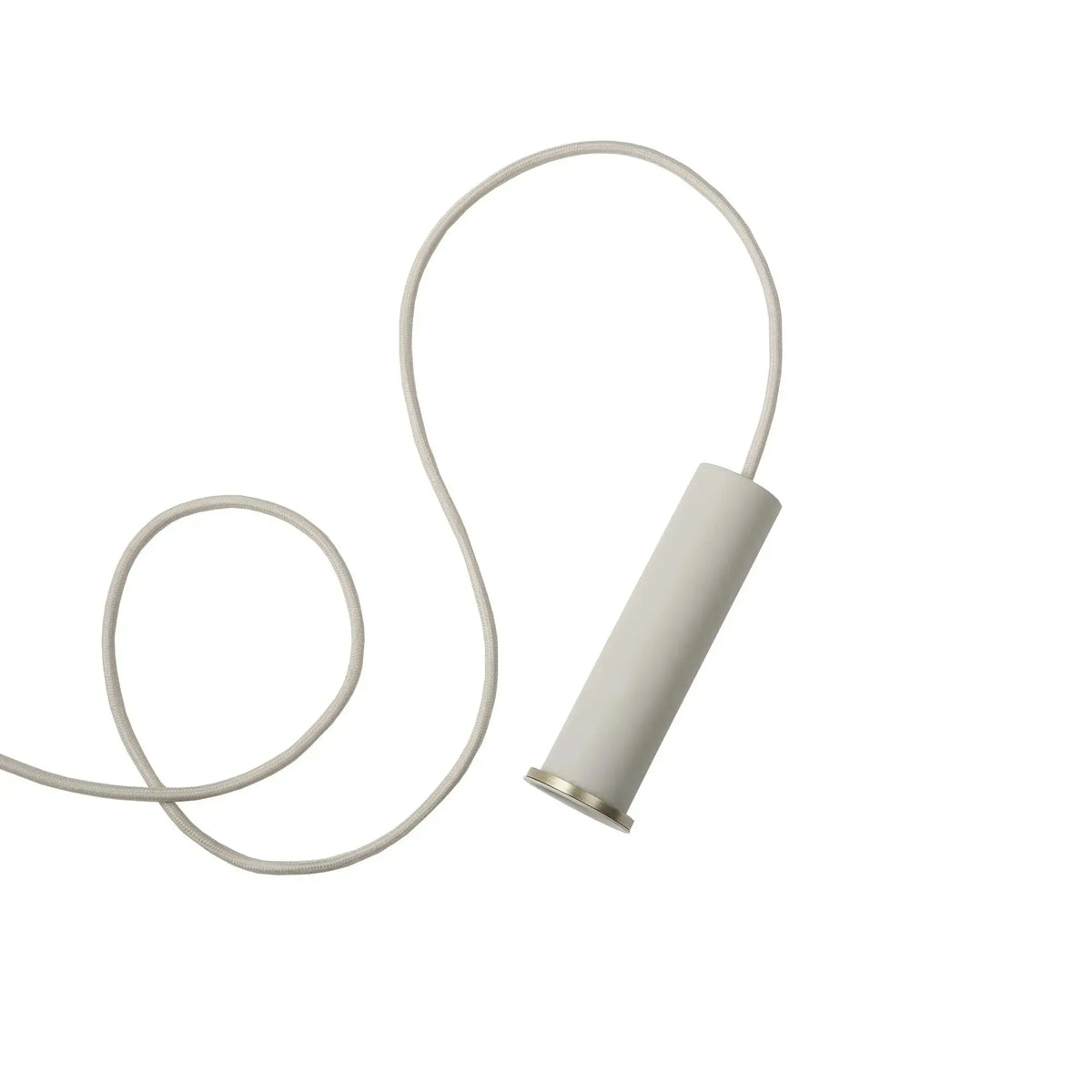 Ferm Living Socket Pendant High vaaleanharmaa - Laatukaluste
