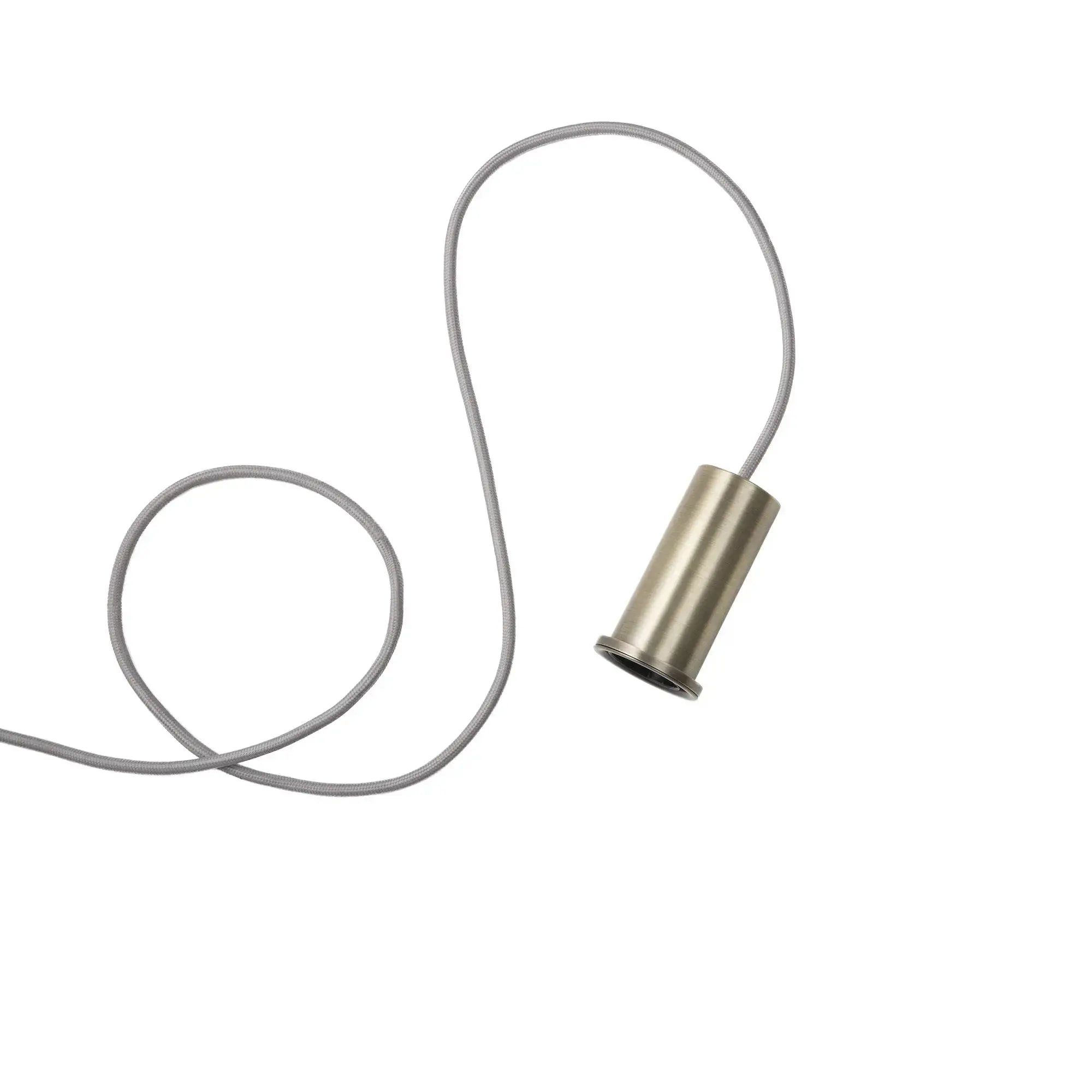 Ferm Living Socket Pendant Low messinki - Laatukaluste