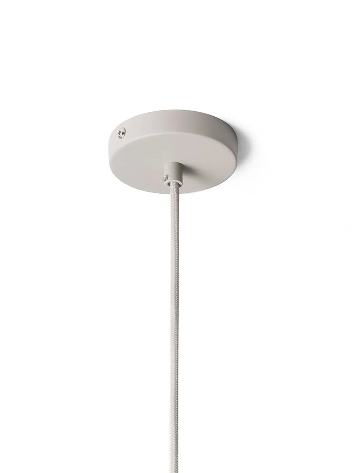 Ferm Living Socket Pendant Low vaaleanharmaa Ferm Living