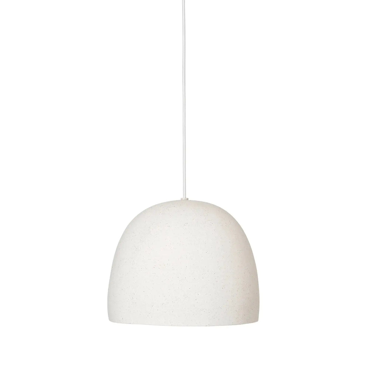 Ferm Living Speckle L valaisin off-white - Laatukaluste