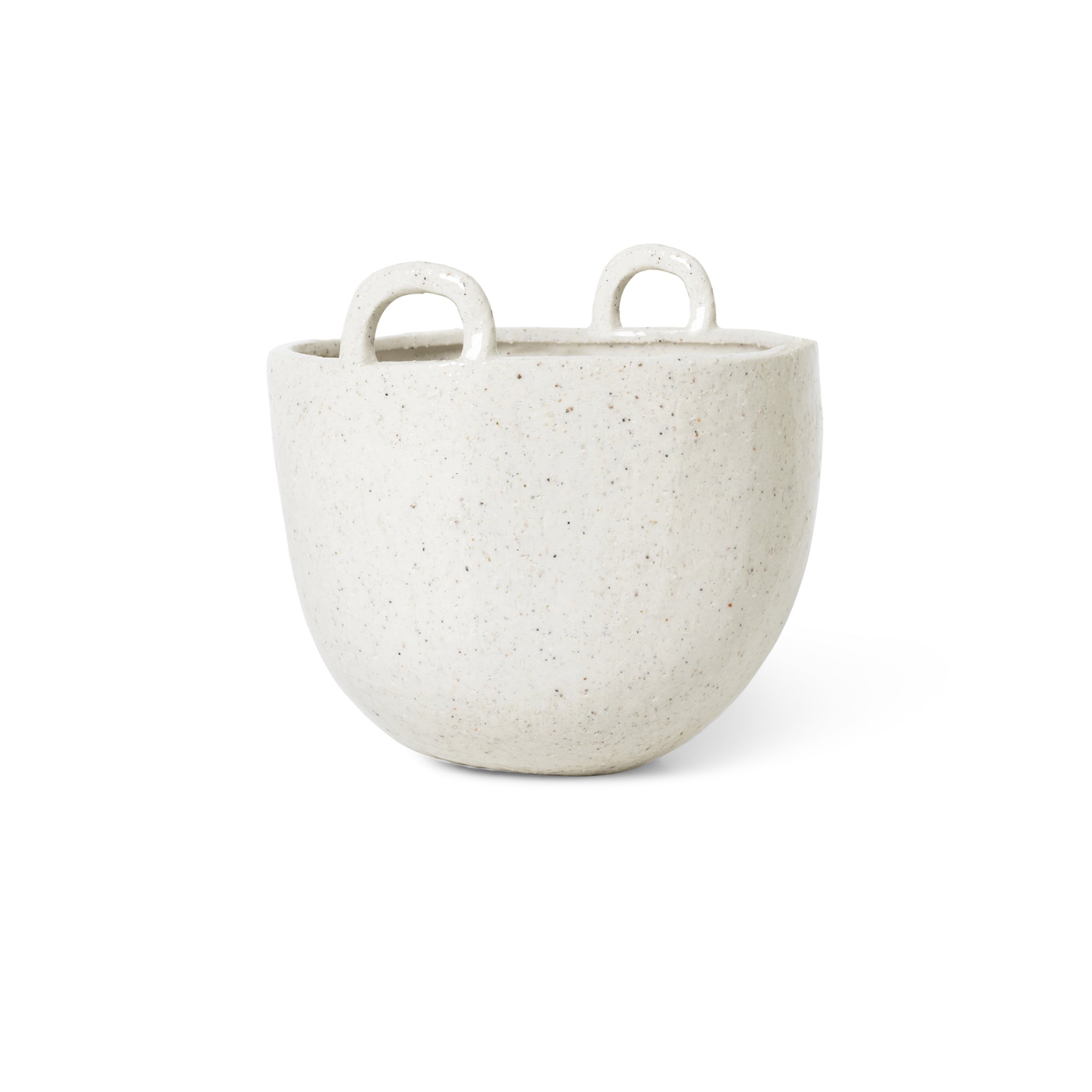 Ferm Living Speckle Pot off-white iso - Laatukaluste