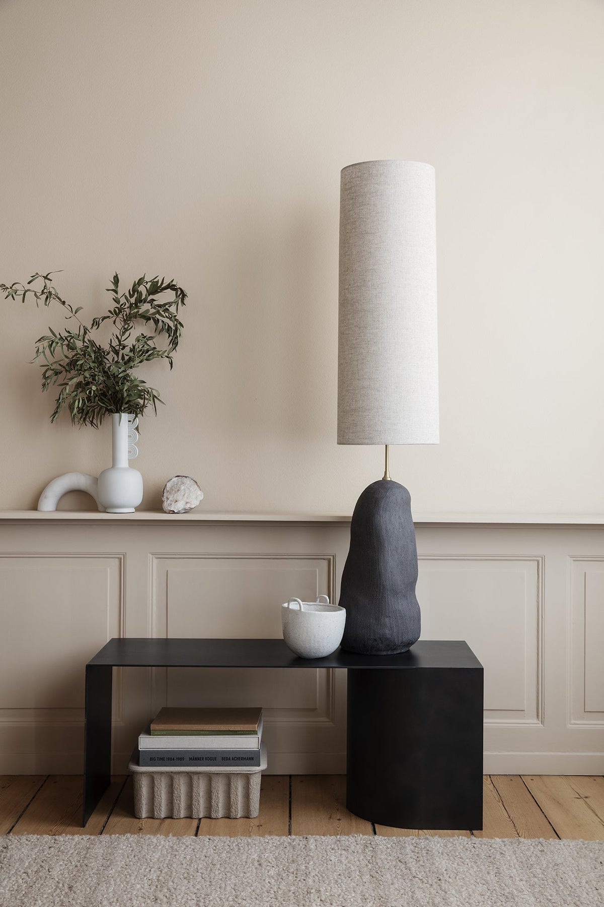 Ferm Living Speckle Pot off-white iso - Laatukaluste