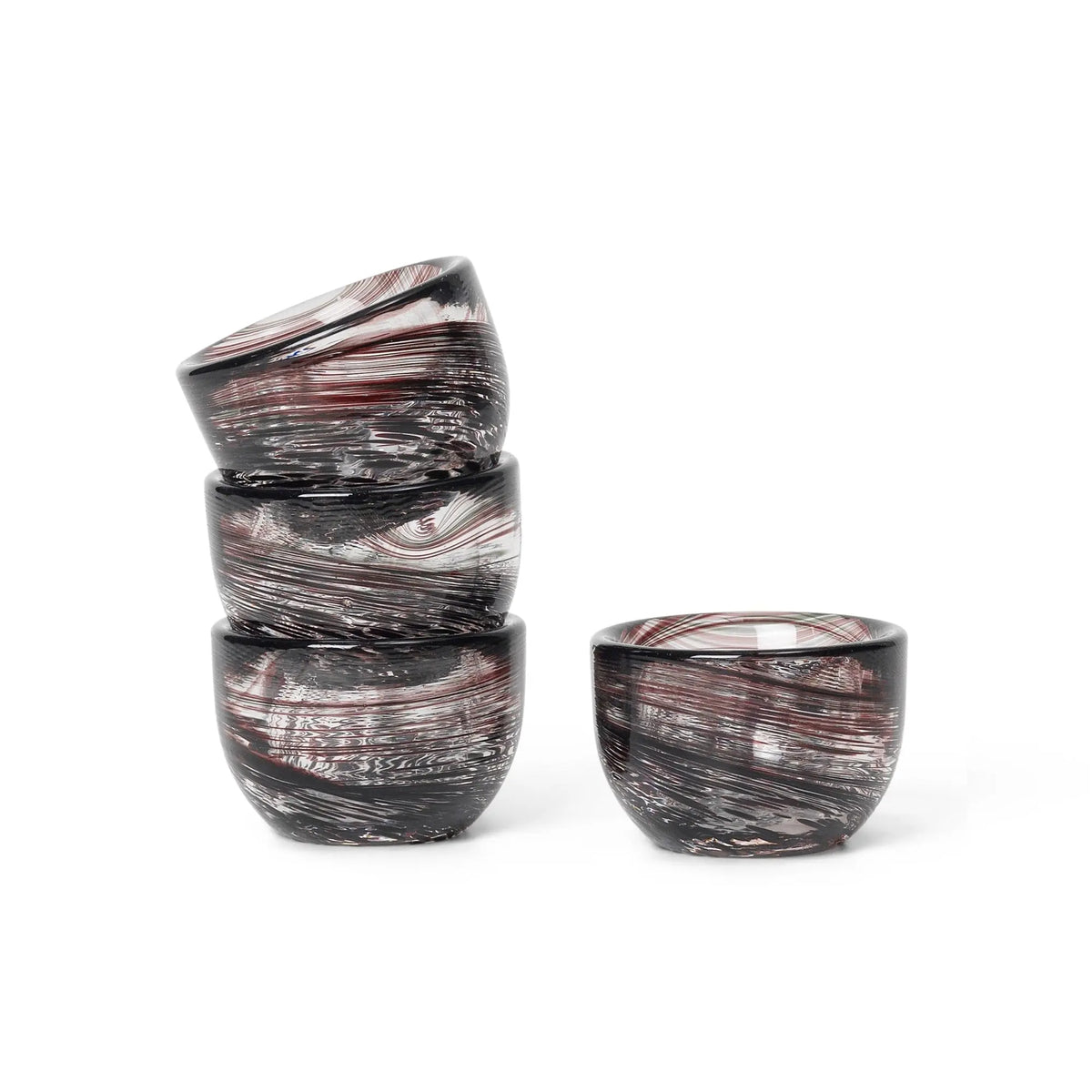 Ferm Living Tinta munakupit 4kpl tummanruskea - Laatukaluste