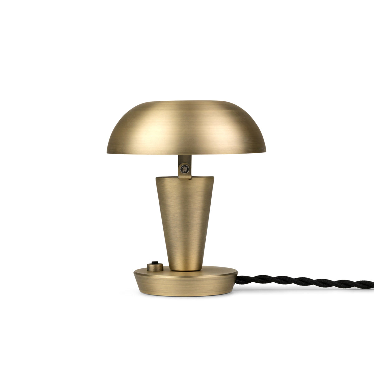 Ferm Living Tiny pöytävalaisin messinki - Laatukaluste