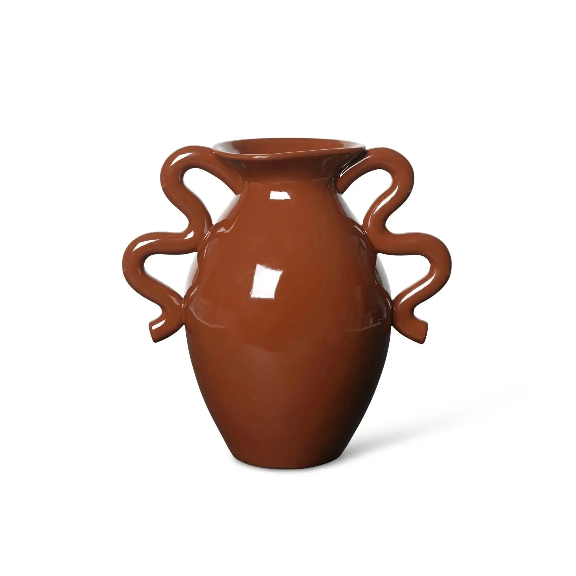 Ferm Living Verso maljakko terracotta - Laatukaluste