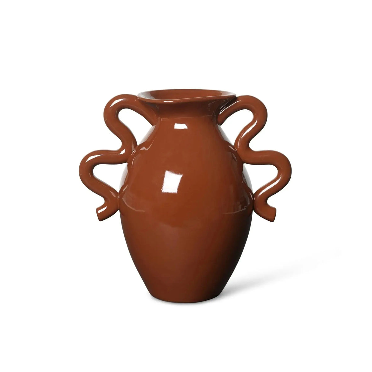 Ferm Living Verso maljakko terracotta - Laatukaluste