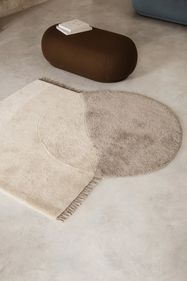 Ferm Living View tuftattu matto beige - Laatukaluste