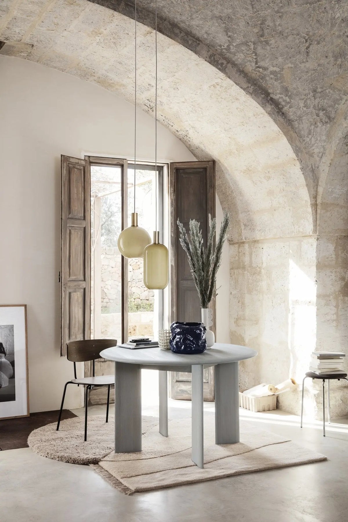 Ferm Living View tuftattu matto beige - Laatukaluste