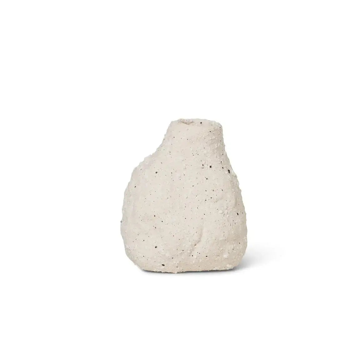 Ferm Living Vulca mini maljakko luonnonvalkoinen - Laatukaluste