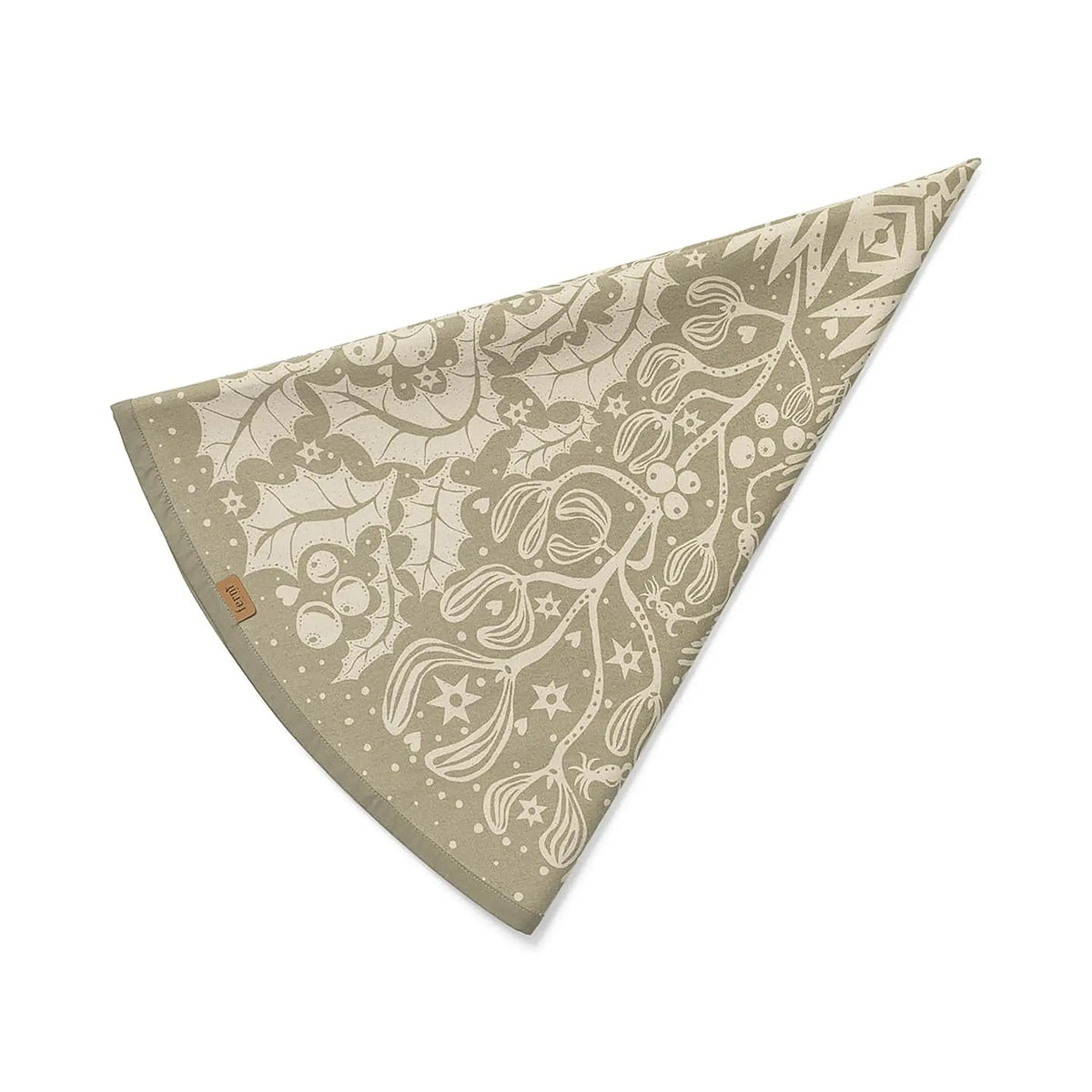 Ferm Living Winter Forest kuusenalusmatto salvianvihreä - Laatukaluste