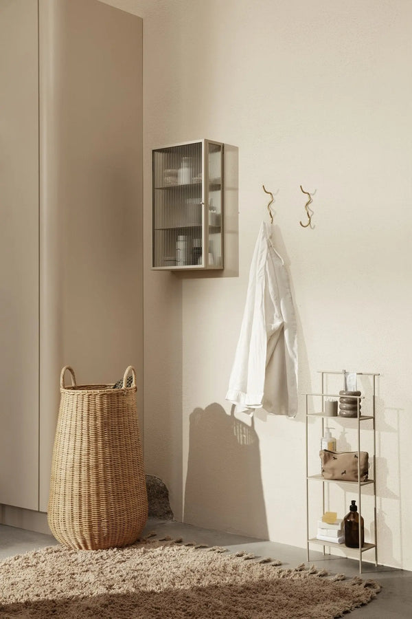 Ferm Living punottu pyykkikori - Laatukaluste