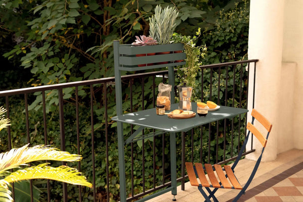 Fermob Bistro Balcony pöytä 57x77 antrasiitti Fermob