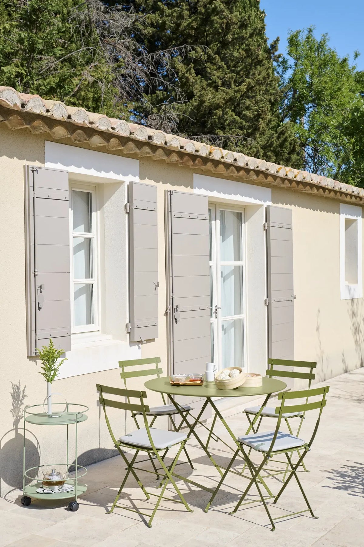 Fermob Bistro Metal tuoli pesto Fermob