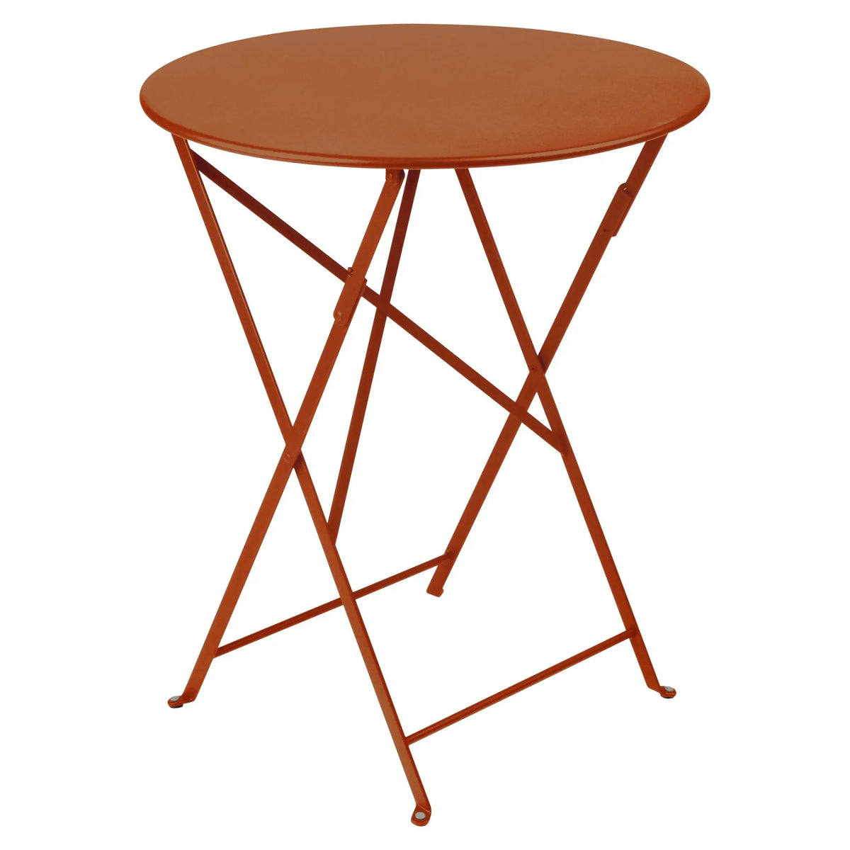 Fermob Bistro pöytä Ø60 oranssi Fermob