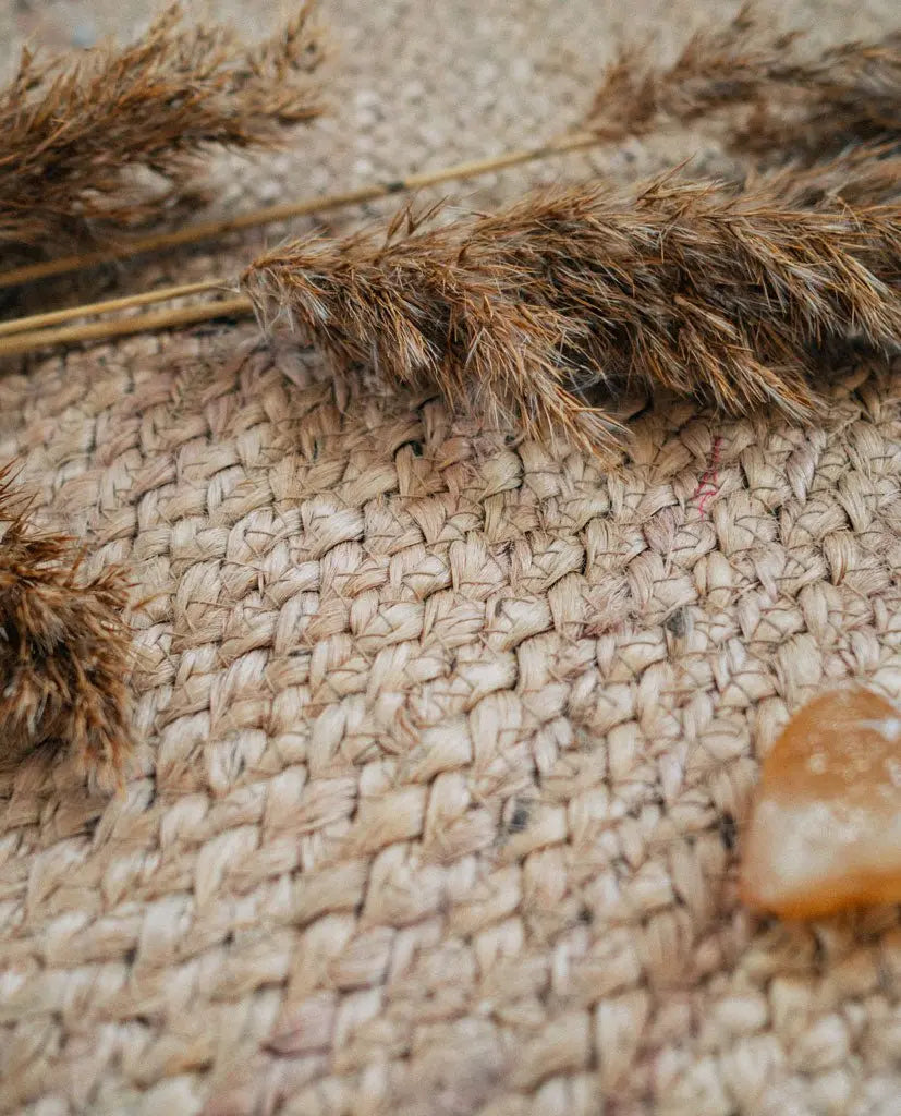 Finarte Natur matto Ø150 vaaleanharmaa - Laatukaluste