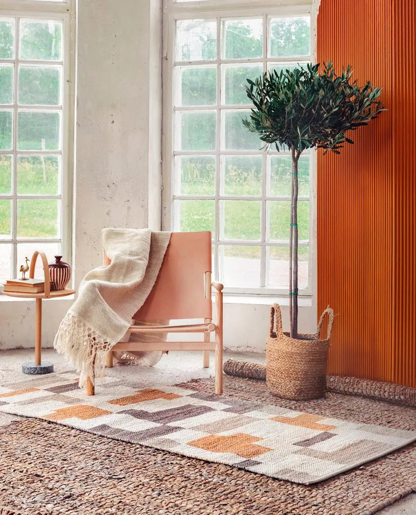 Finarte Vilpola matto 90x200 hiekka - Laatukaluste