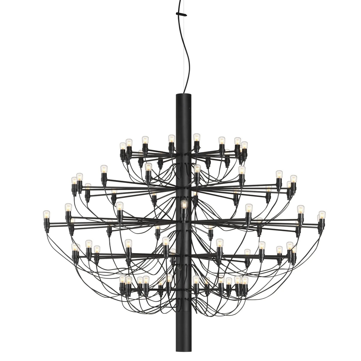 Flos 2097/75 valaisin LED mattamusta Flos