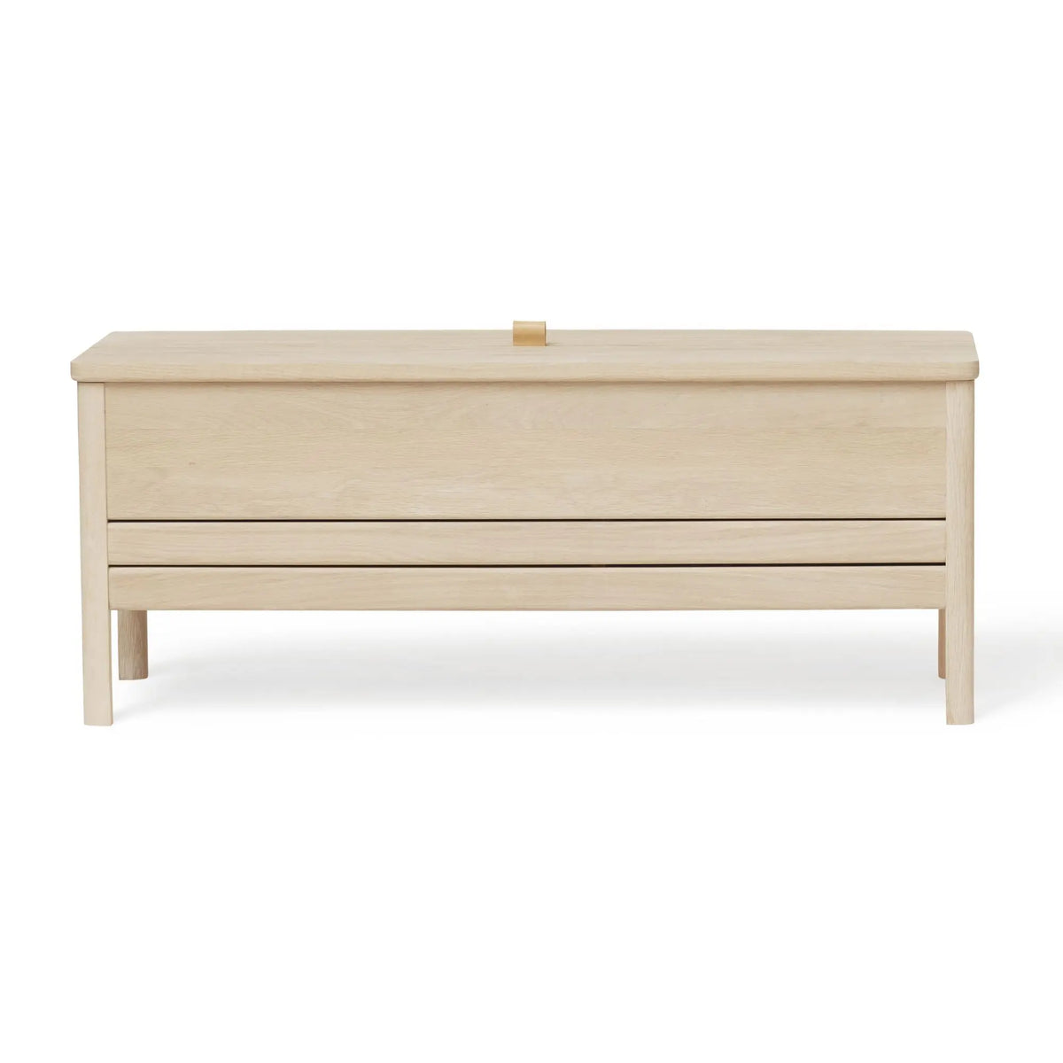 Form & Refine A Line säilytyspenkki 111 valkoöljytty tammi Form & Refine
