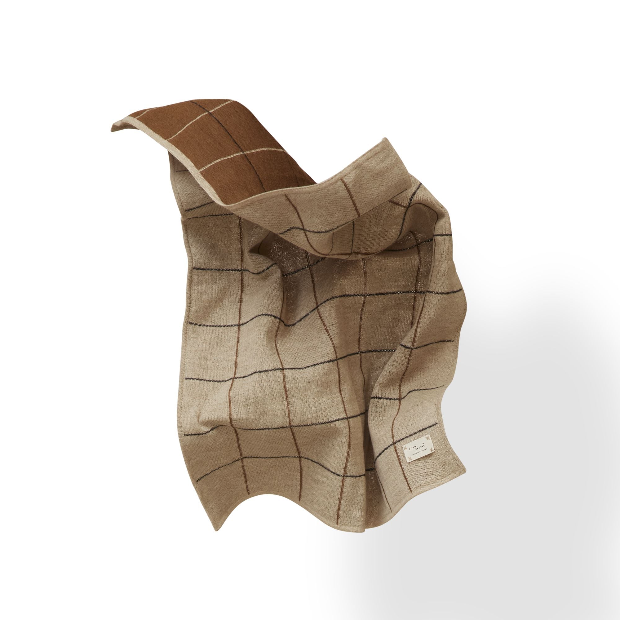 Form & Refine Aymara huopa 70x100 ruskea Form & Refine