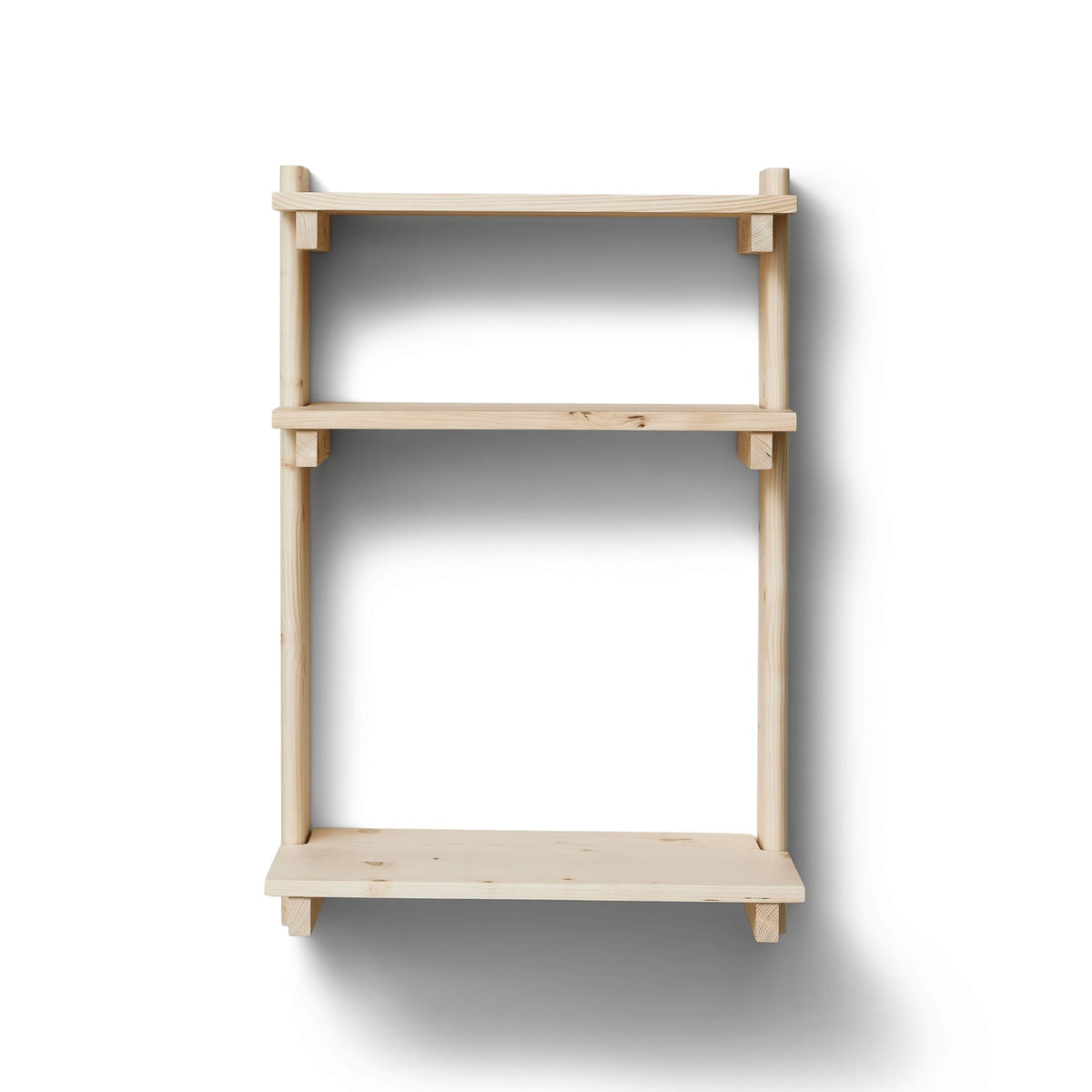 Form & Refine Beam 3 hylly työpisteellä mänty Form & Refine