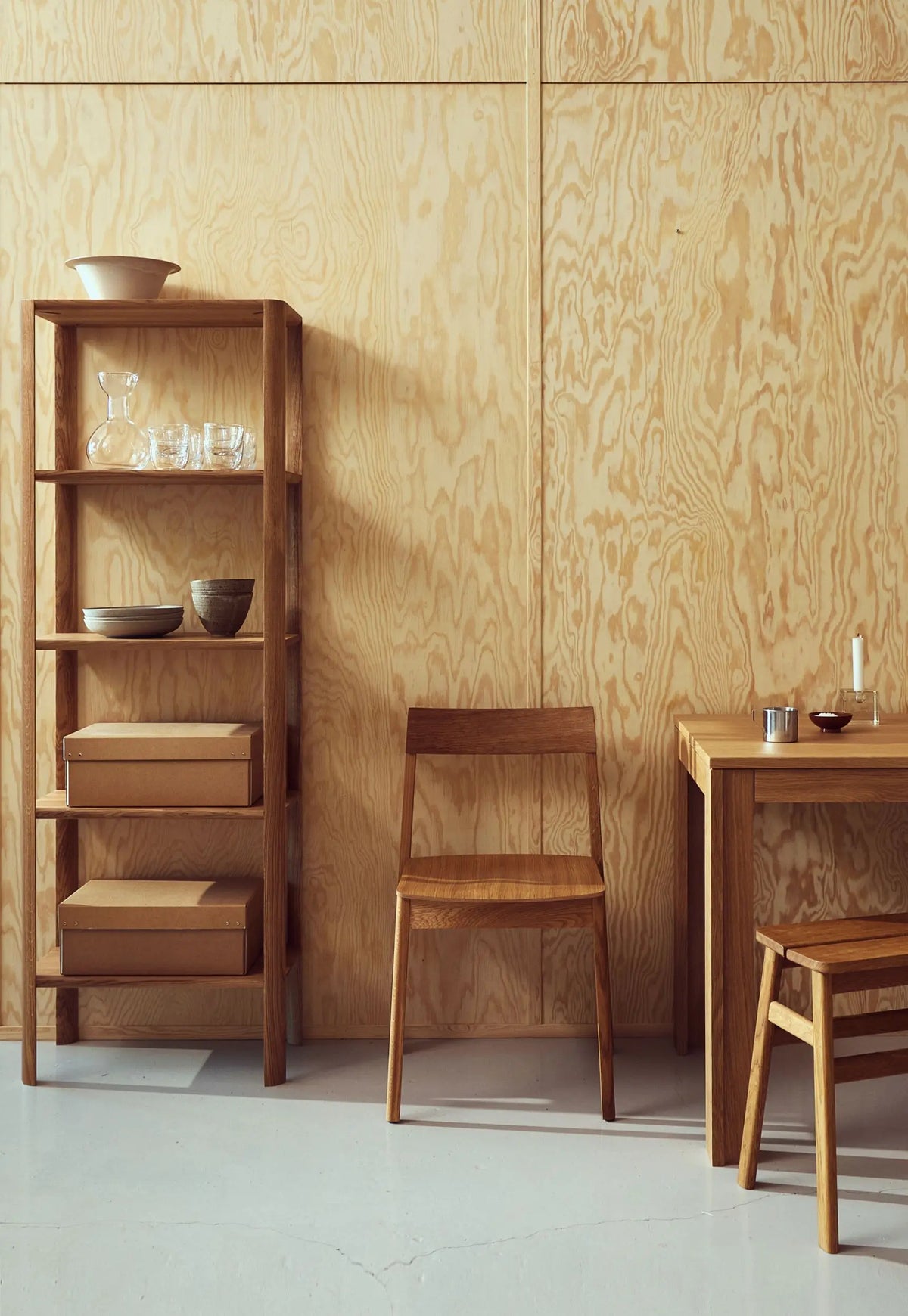 Form & Refine Blueprint tuoli tammi Form & Refine