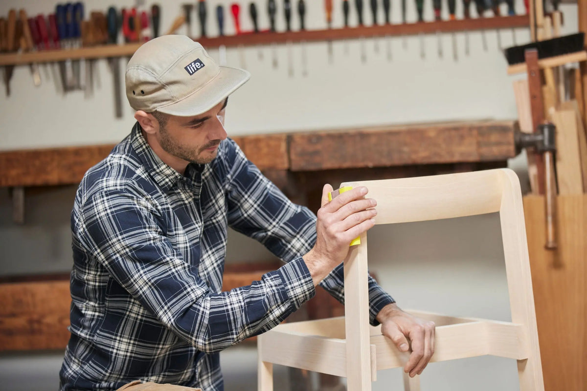 Form & Refine Blueprint tuoli valkoöljytty tammi Form & Refine