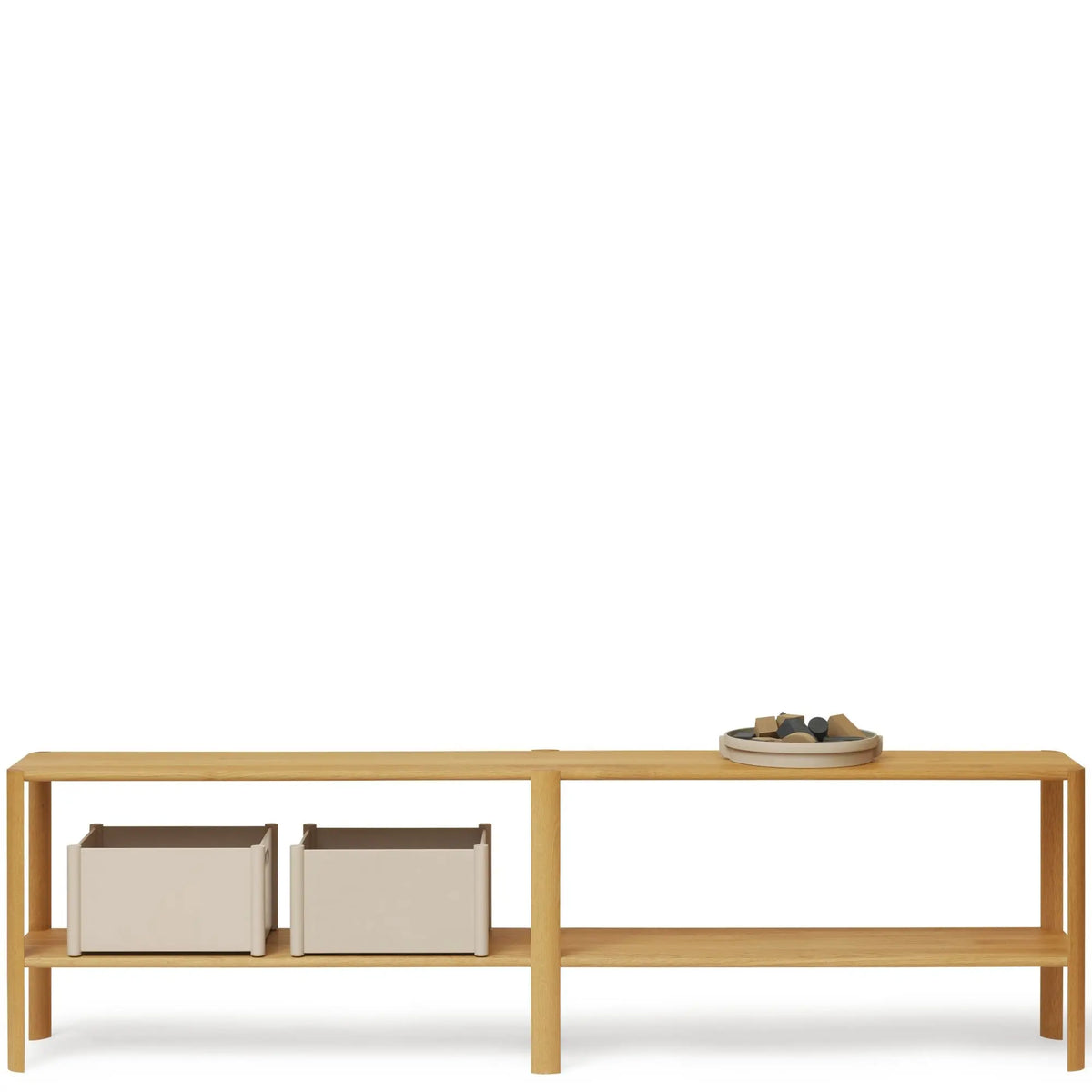 Form & Refine Leaf 2x2 hylly tammi Form & Refine