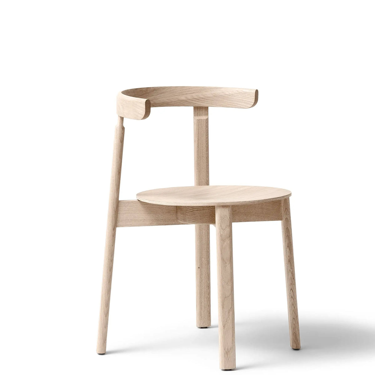 Form & Refine Lunar tuoli valkoöljytty tammi Form & Refine