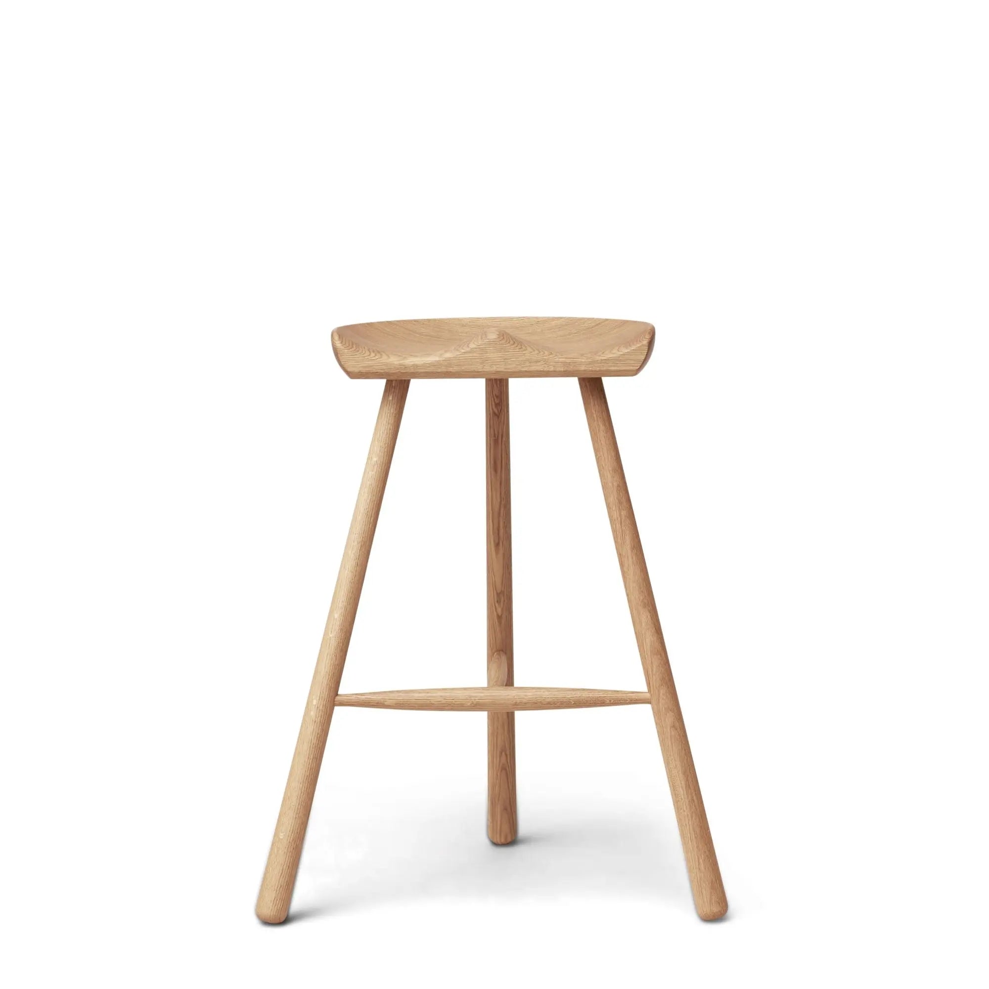 Form & Refine Shoemaker No. 68 baarituoli valkoöljytty tammi Form & Refine